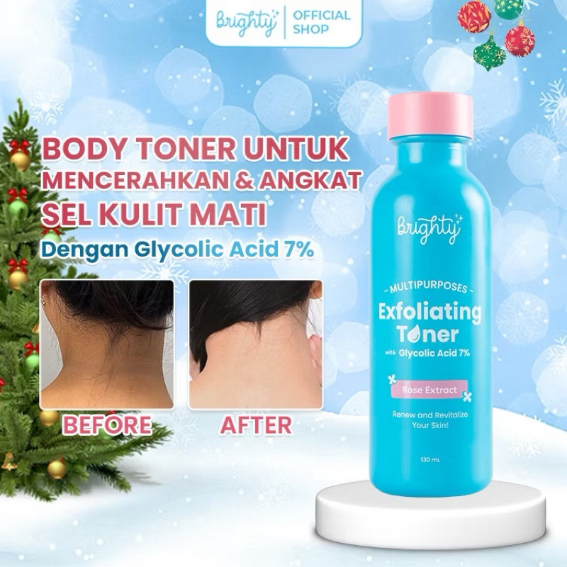 BRIGHTY EXFOLIATING TONER