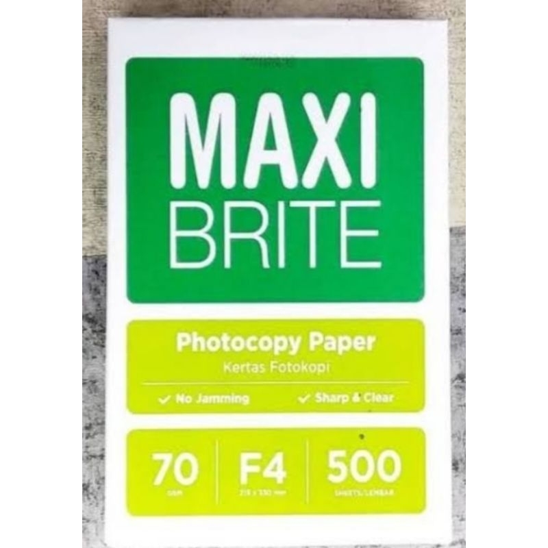 

Maxi Brite Kertas Photocopy Fotokopil