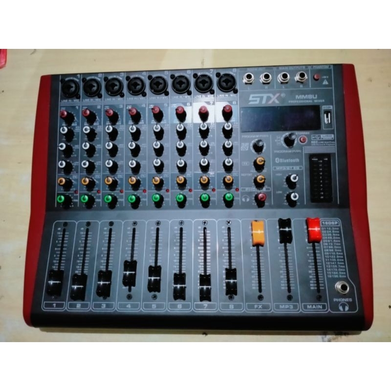 Mixer 8ch mono effect 16 DSP