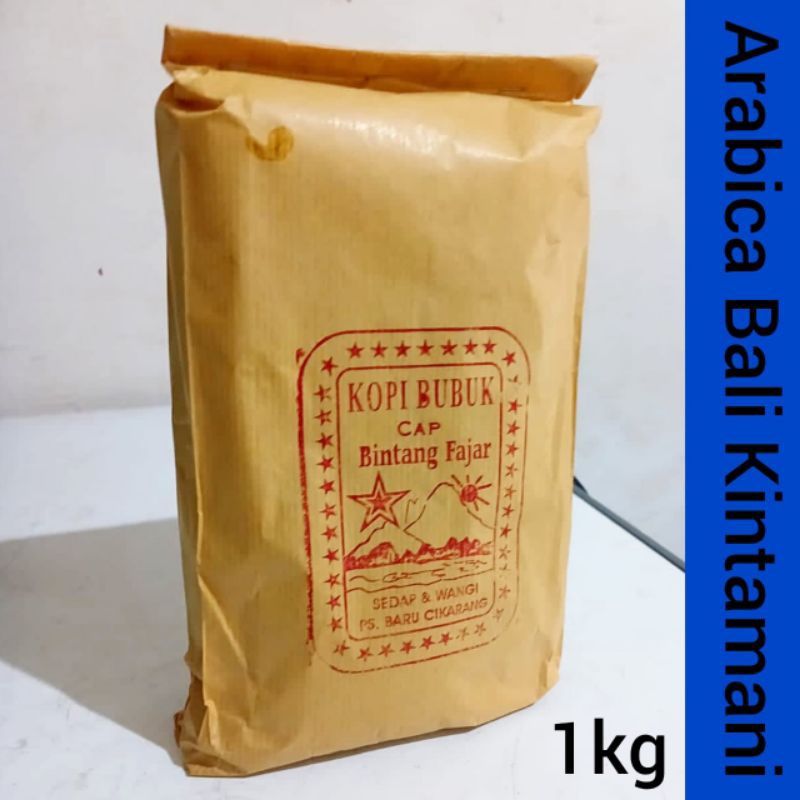 

Kopi Arabica Bali Kintamani (Biji/Bubuk) -1Kg