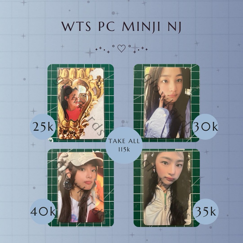 NEWJEANS MINJI OFFICIAL PHOTOCARD