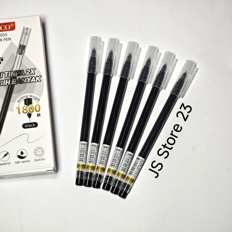 

Pen Pulpen Ballpoint Gel Bagus Murah Per Pak 12 Biji / Bolpen Bolpoin Gel Murah Bagus