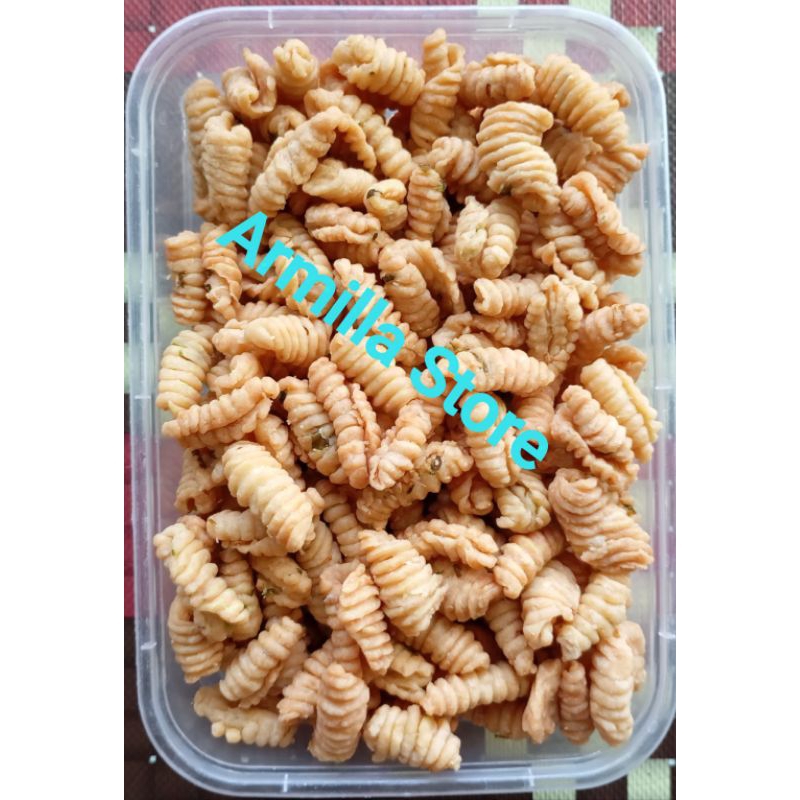 

Kue Garpu Renyah/Kue Siput