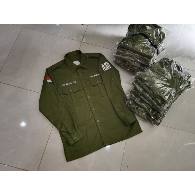 Kemeja PDH custom