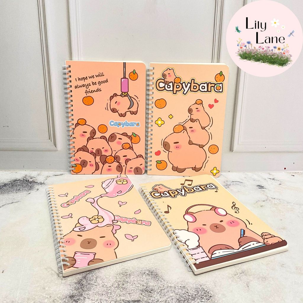 

Buku Binder Spiral A5 Capybara Stationery Alat Tulis