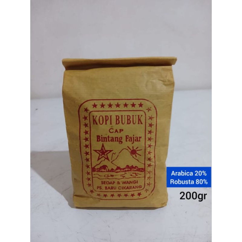 

Kopi Espresso Blend Premium 20% Biji Kopi Arabica 80% Robusta Kopi Susu Espresso -200Gram