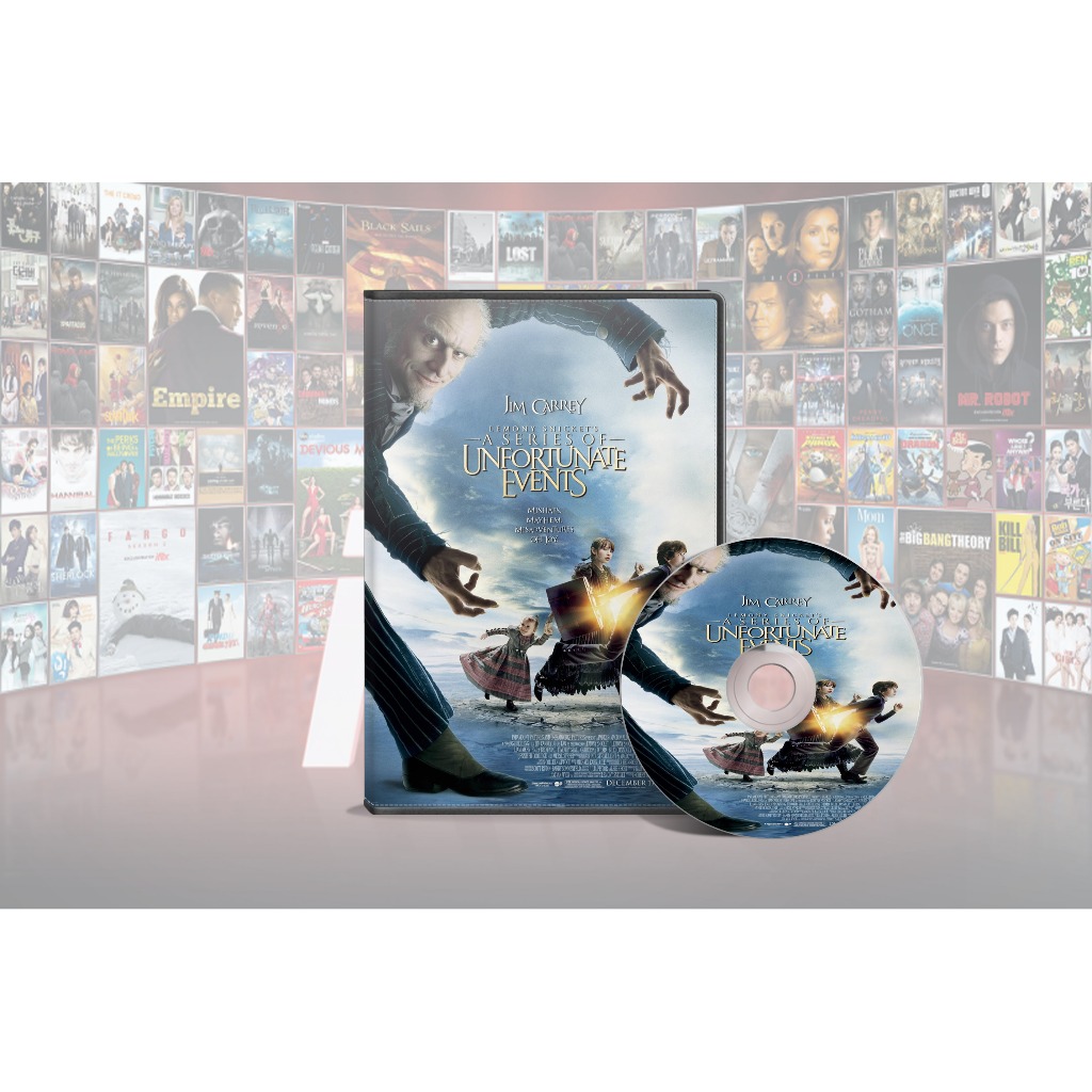 DVD Film Lemony Snicket's A Series Of Unfortunate Events (2004)