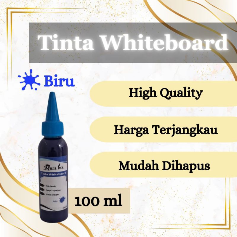 

Tinta whiteboard biru 100 ml Mura ink