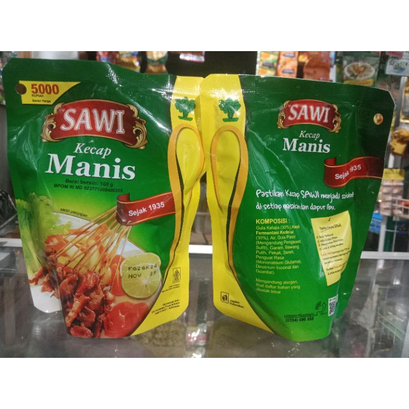 

(2 pcs) kecap manis sawi refill 160 gr