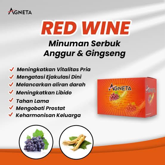 

AGNETA RED WIN 1 BOX ISI 20 SACHET MINUMAN SERBUK RASA BUAH ANGGUR ORIGINAL