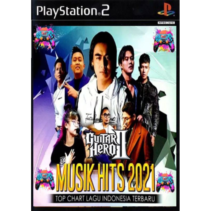KASET PS2 GITAR HERO INDONESIA 2024 PS 2