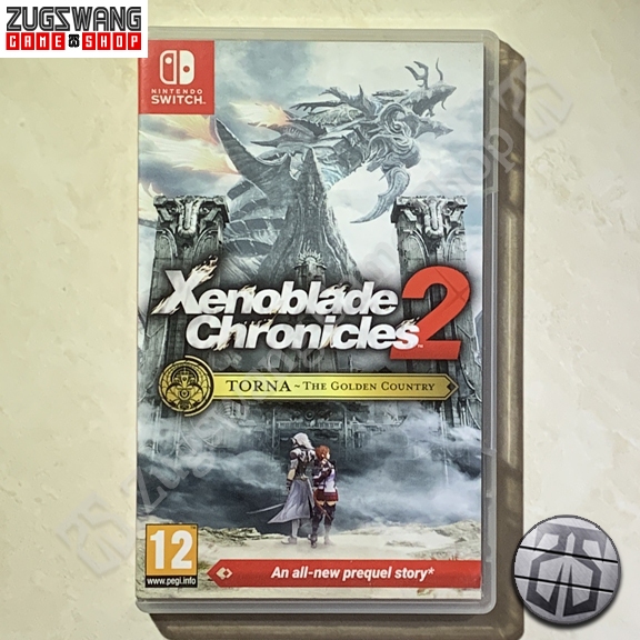 nintendo switch card game cartridge XENOBLADE CHRONICLES 2 TORNA THE GOLDEN COUNTRY 2nd bekas