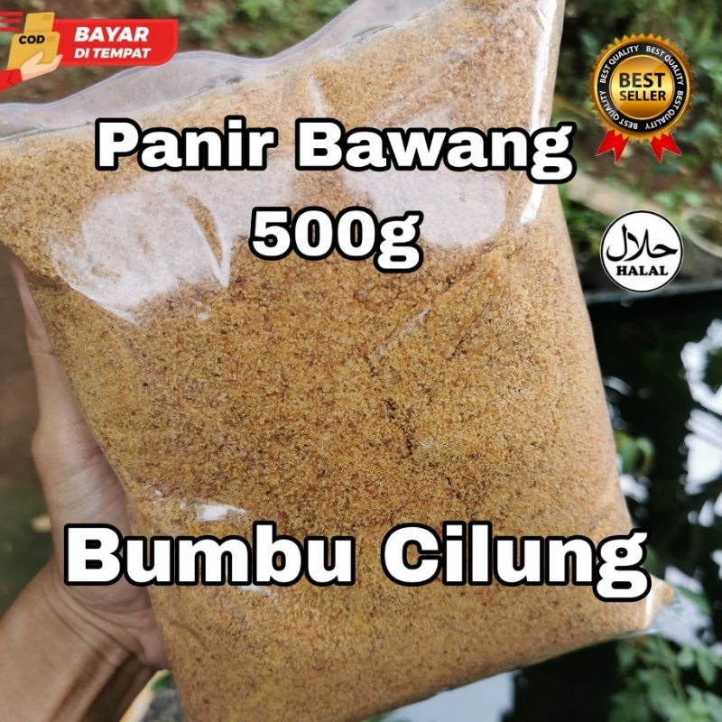 

Remukan bawang goreng 500g Bumbu Cilung / Papeda Panir Bawang Spices Rempah -Bahan Masakan