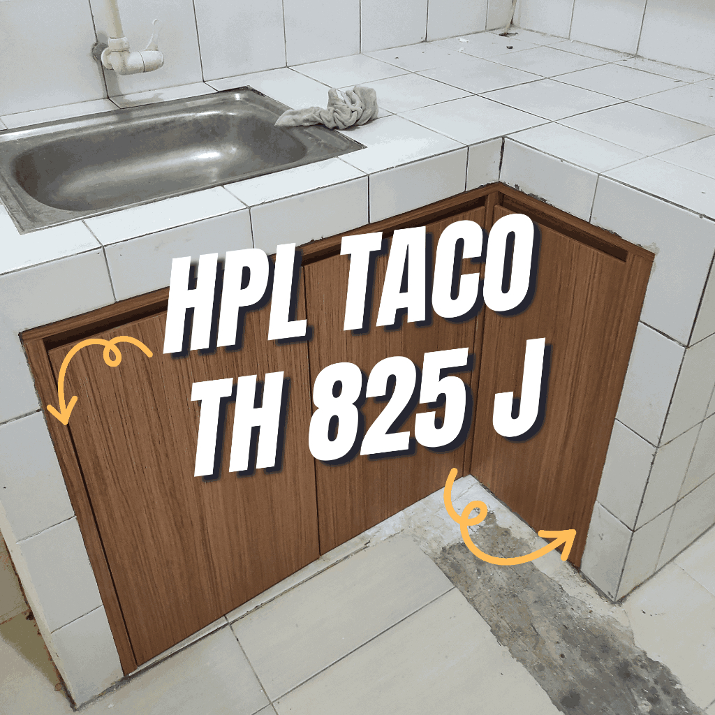 Custom Kitchen Set Mini Apartement - HPL TACO TH 825 J