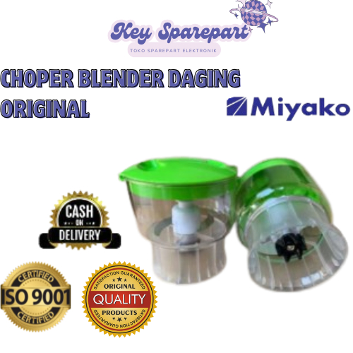 Chopper Blender daging Miyako Ori CH 501 PF/AP | Choper Daging Miyako, SATUAN/SATU SET+MESIN