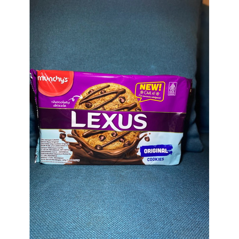 

Munchy's Lexus Original Cookies Cokelat Dizzle