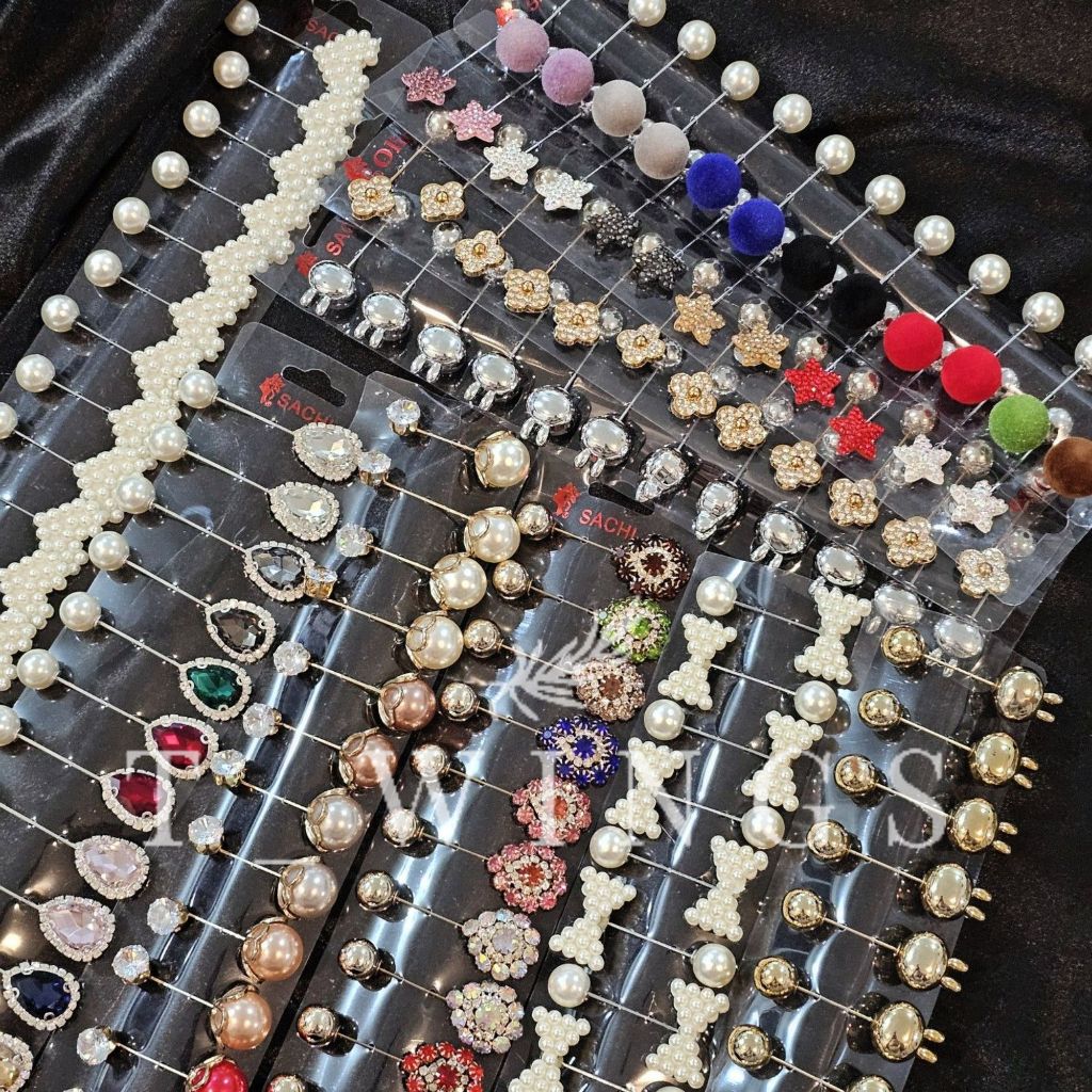 [ PREMIUM 12PCS ] Tuspin Hijab Fashion / Tuspin Korea / Tuspin fashion Baju Topi Tas / Tuspin Jilbab