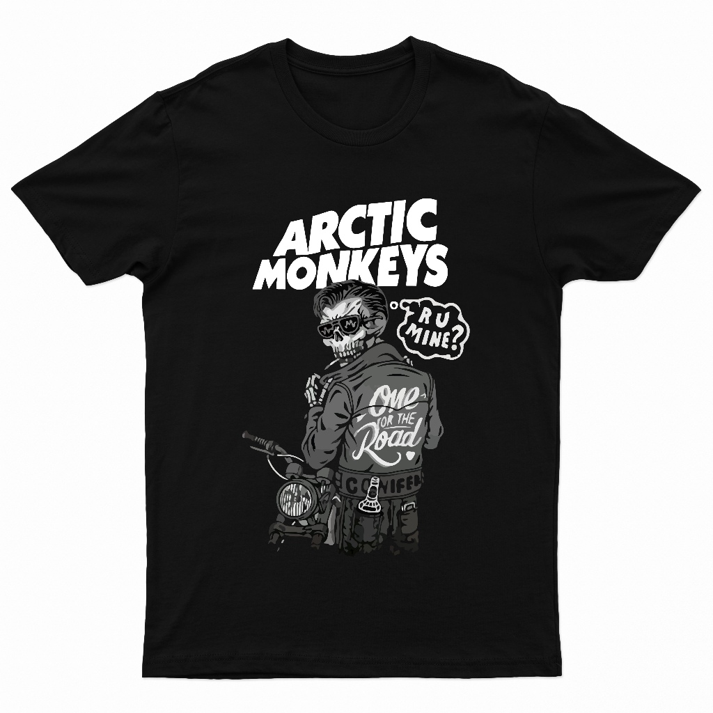 Kaos Band Artics Monkey Rider - Kaos Band Cotton 24s