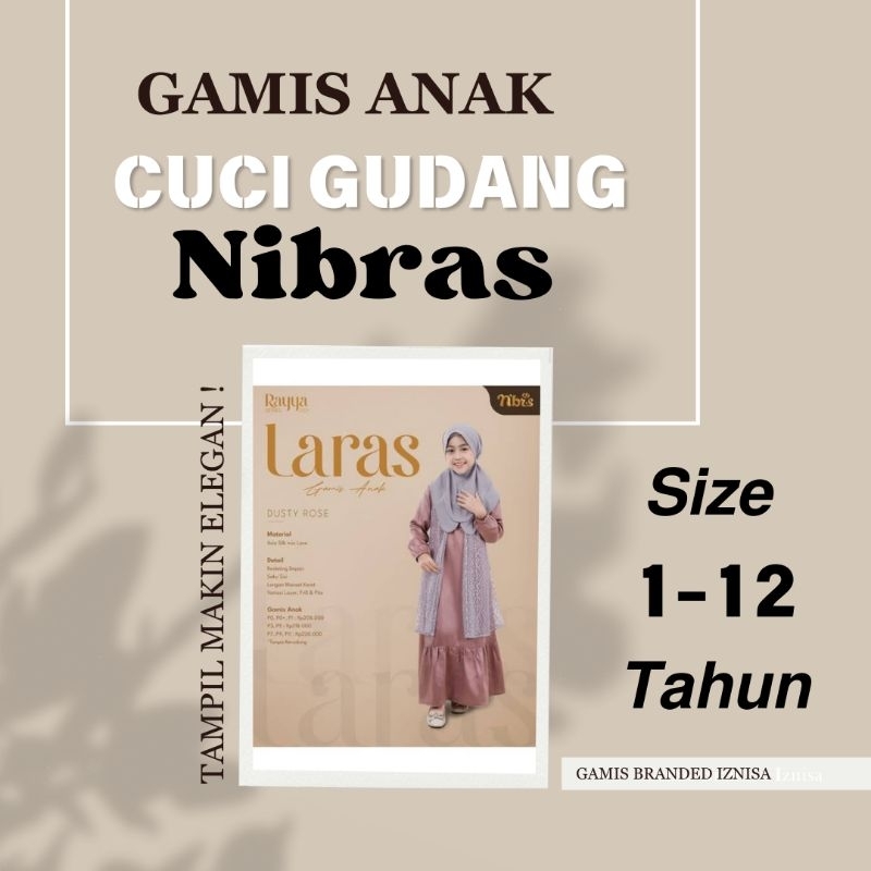 GAMIS ANAK NIBRAS KEKE LUBI SALE PROMO DISKON
