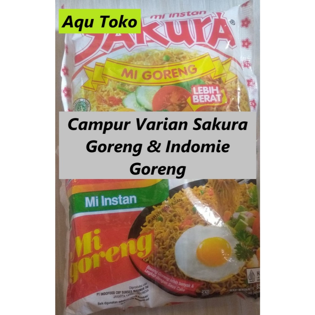 

A7 Paket Mix Indomie Goreng dan Sakura Goreng Termurah Grosir