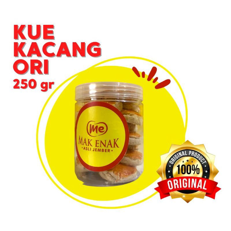 

Murah Kue Kacang Mak Enak Asli Jember 250g