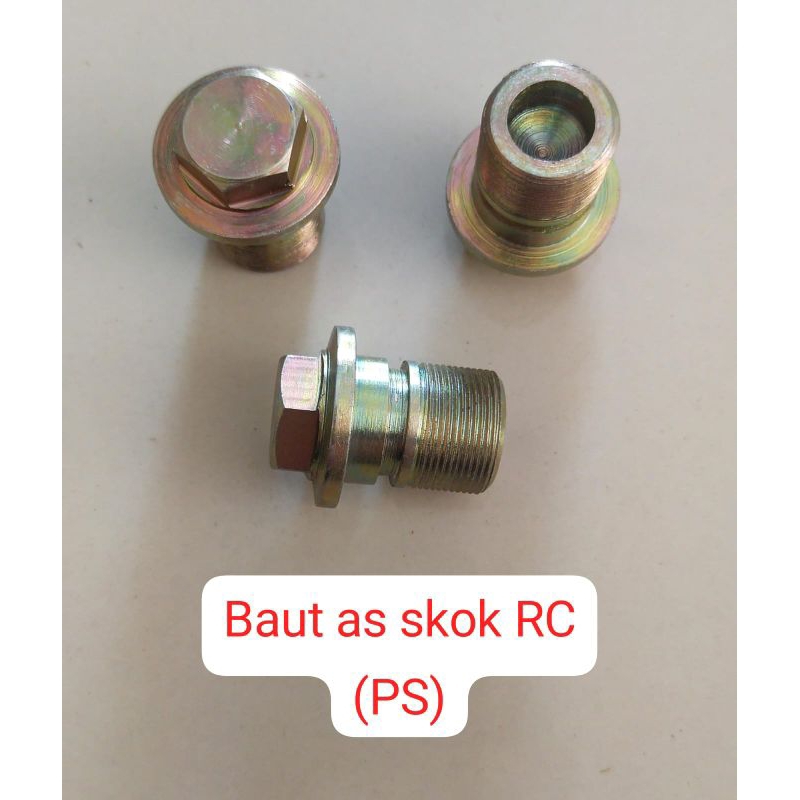 (grosir 10set) baut as shock depan rc rc100 bravo baut shock rc