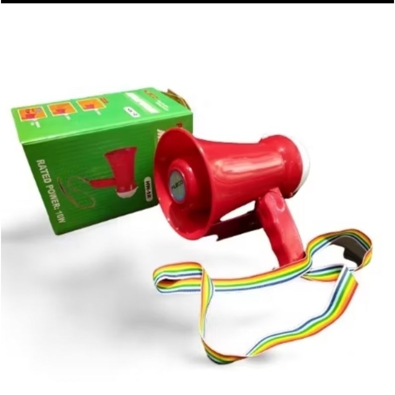 Megaphone Toa Kecil Fleco Multifungsi HW-1RToa Fleco / Toa Bisa Rekam / Murah megaphone mini bisa CO