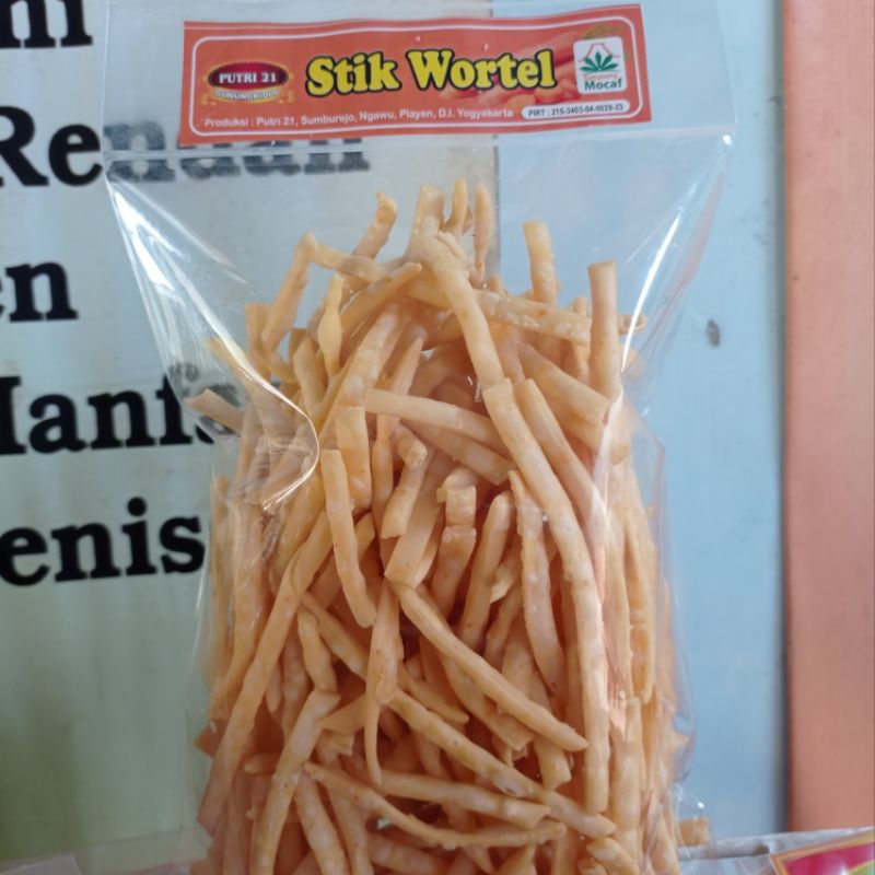 

Stik Wortel Camilan Instan Renyah