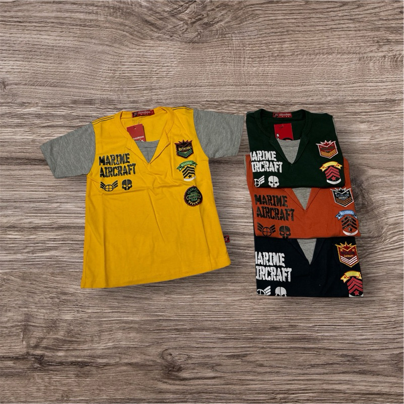 Kaos atasan anak laki laki merk domino