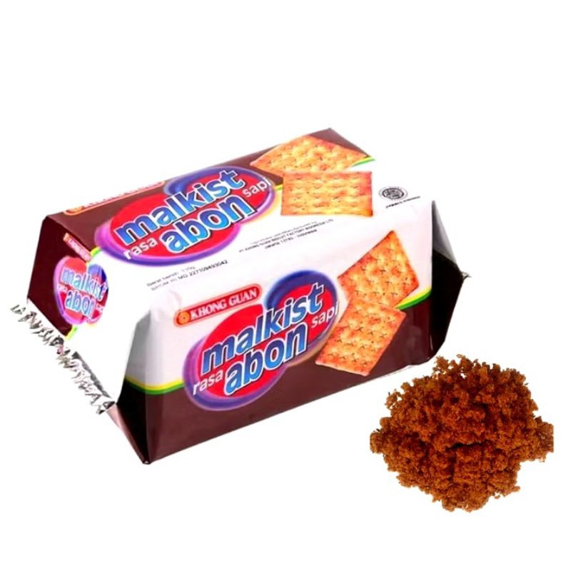 

KHONG GUAN Malkist Rasa Sapi Abon 135gr