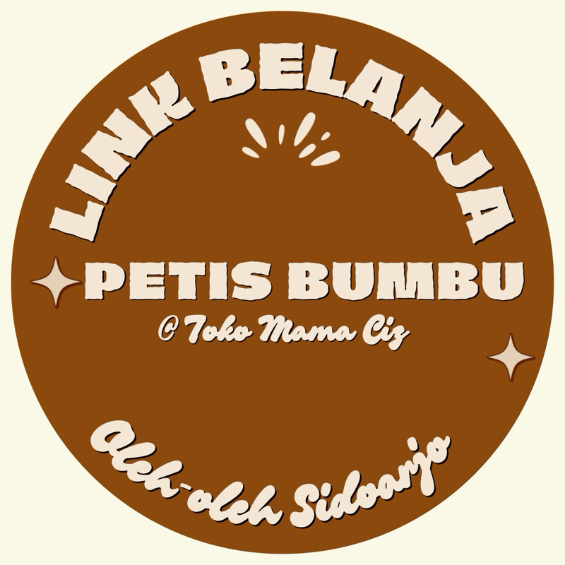 

PETIS BUMBU Ny LINS ORIGINAL KHAS SIDOARJO