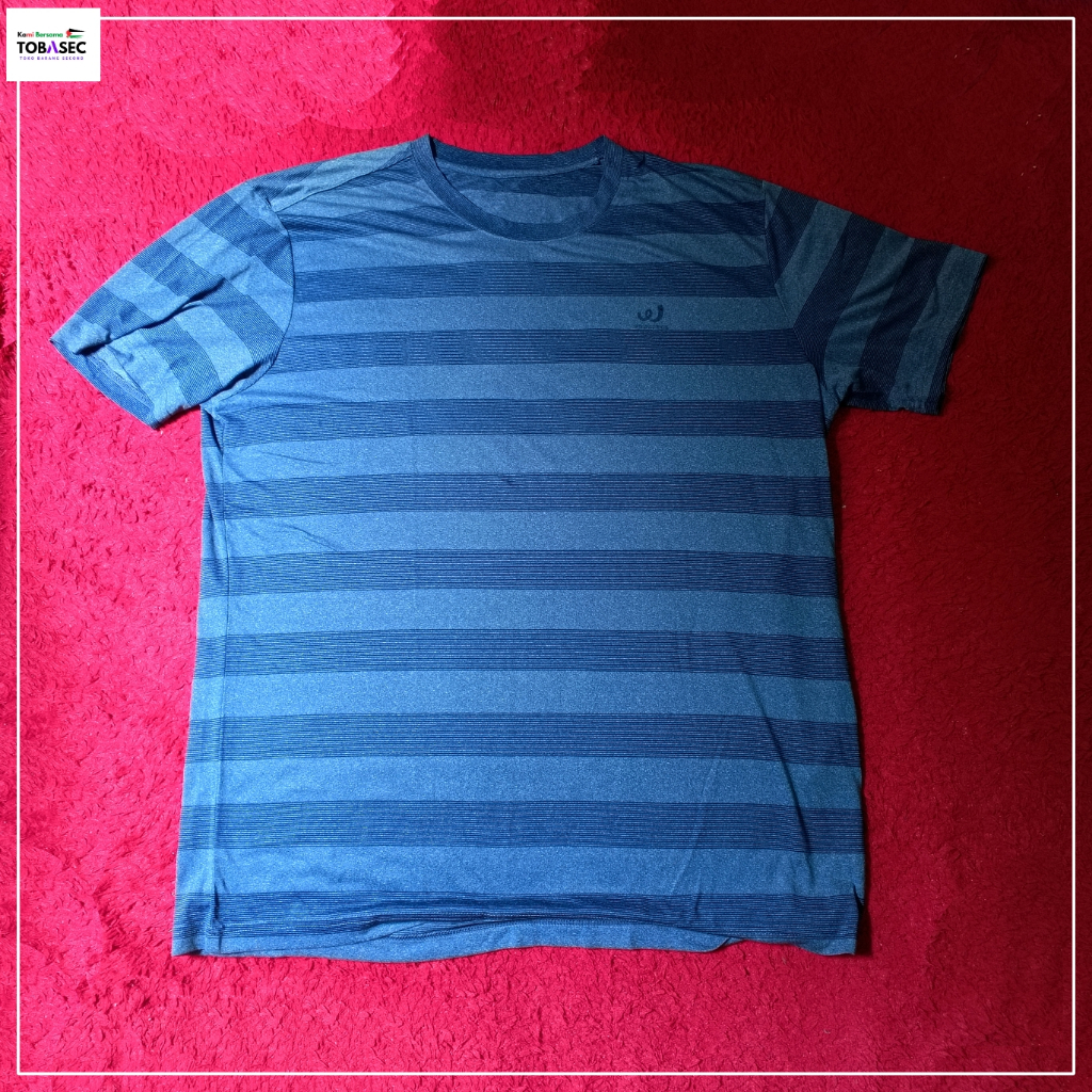 Kaos Baju Tshirt Dry Fit Jersey Prospecs Motif Salur Size XXL
