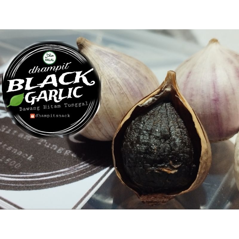 

BLACK_GARLIC bawang tunggal/lanang-black garlic-bawang hitam (150gr)