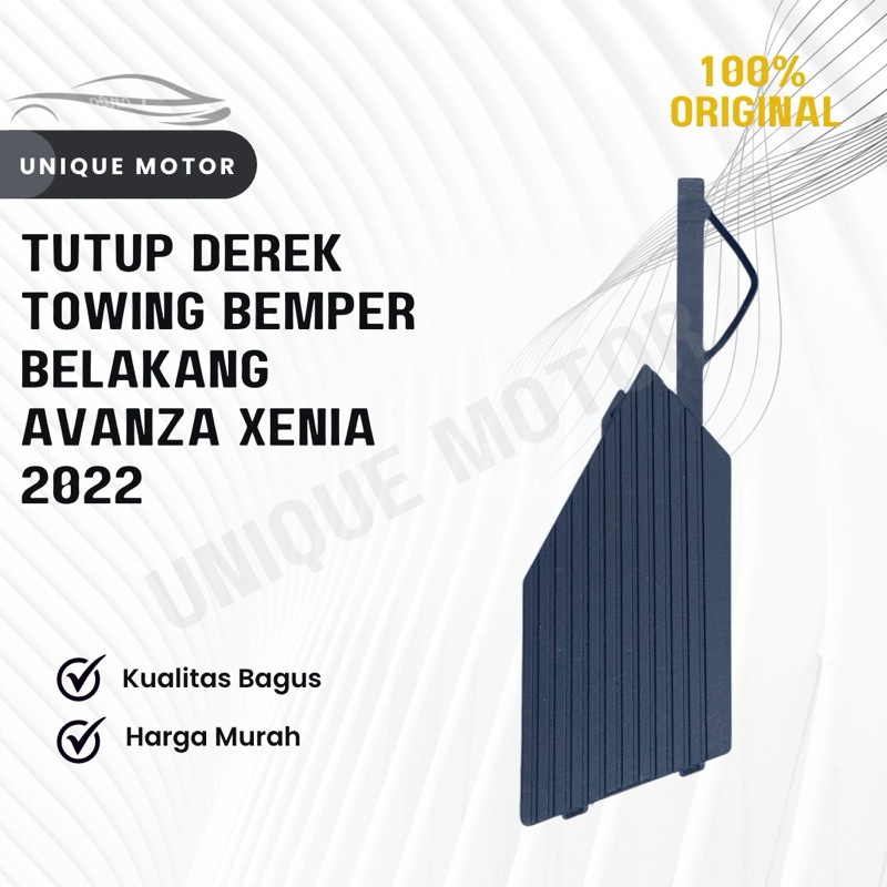 Tutup Derek Towing Bemper Belakang Avanza Xenia 2022 Original