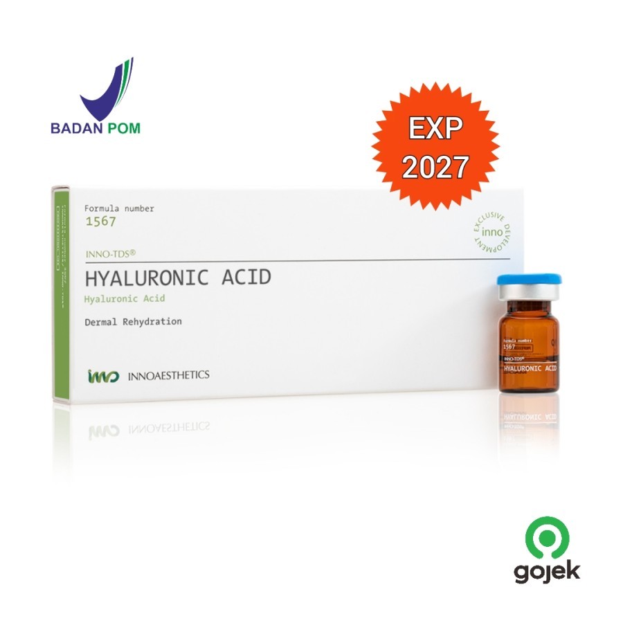Inno-TDS Hyaluronic Acid Serum Meso Dermapen Anti Aging Hydrating Pelembab Kulit Wajah