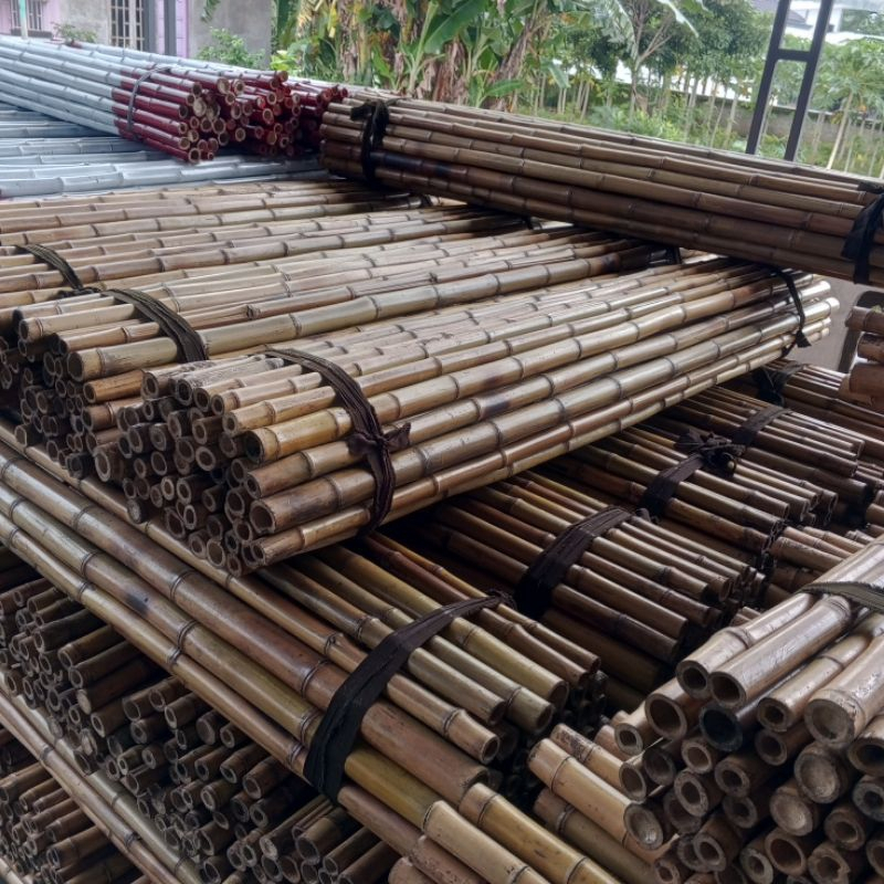 (10 biji)Tongkat Pramuka bambu cendani grosir