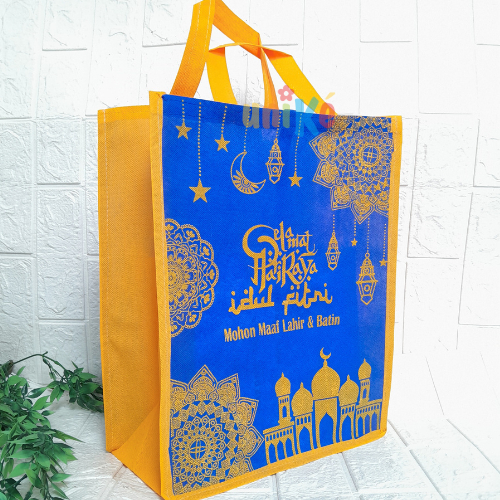 

-SALE- 1Pc - TAS PARCEL IDUL FITRI 30X14X38 Goodie Bag Sistem JAHIT untuk Tas Sembako Parcel Ramadhan Murah Ekonomis