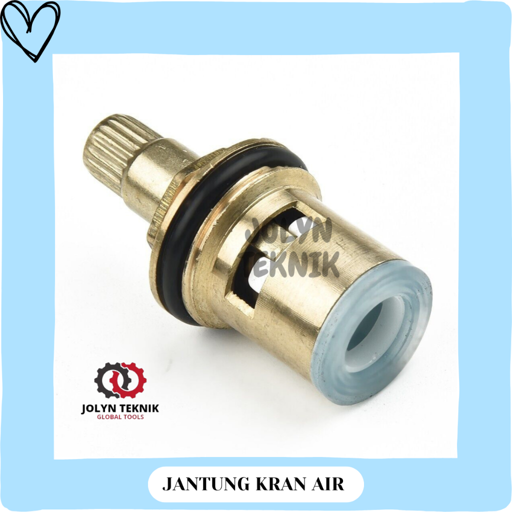 JANTUNG KERAN KRAN AIR 1/2 INCH KUNINGAN VALVE KRAN HANDLE SPAREPART