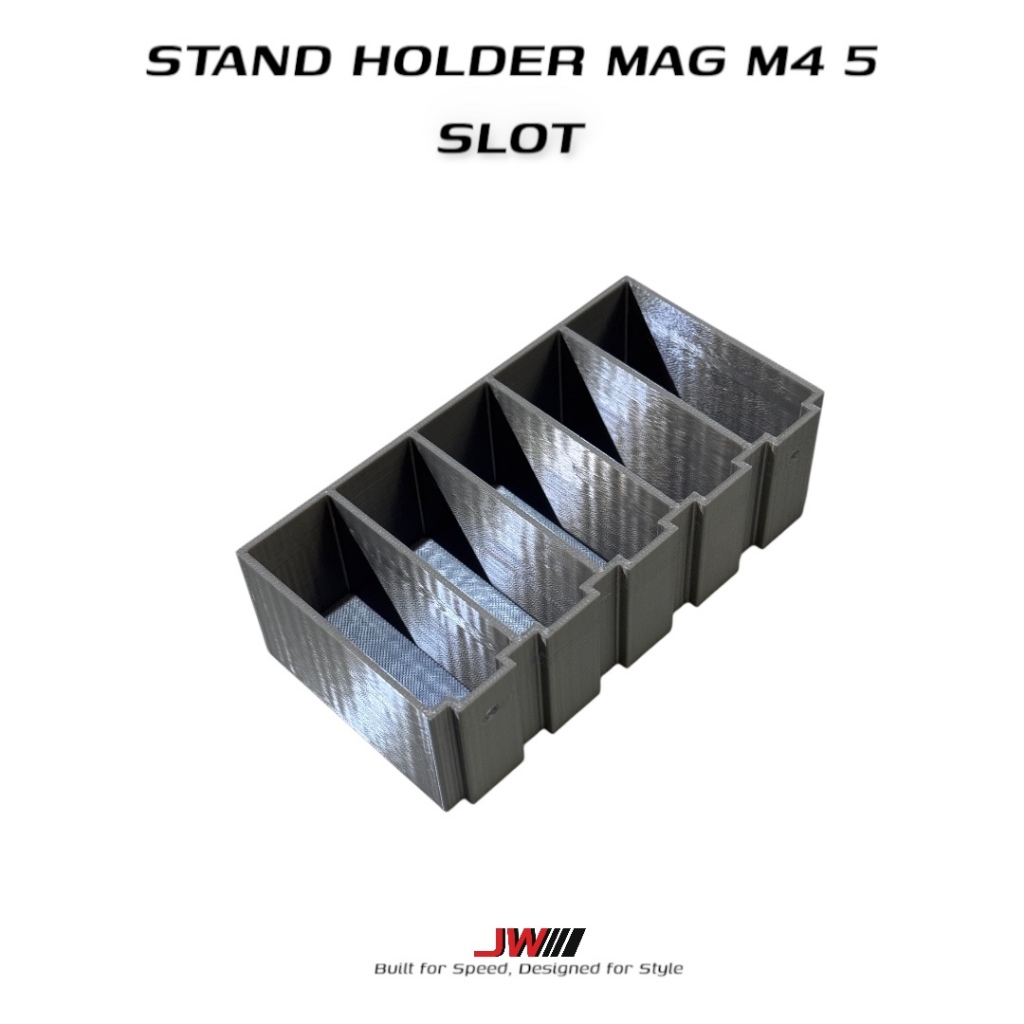 TACTICAL MAG STAND HOLDER ISI 5 SLOT FOR M4 556 AR15