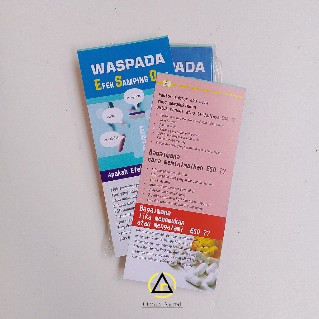 

Flyer Waspada Efek Samping Obat - Flyer PIO - Farmasi - Apotek