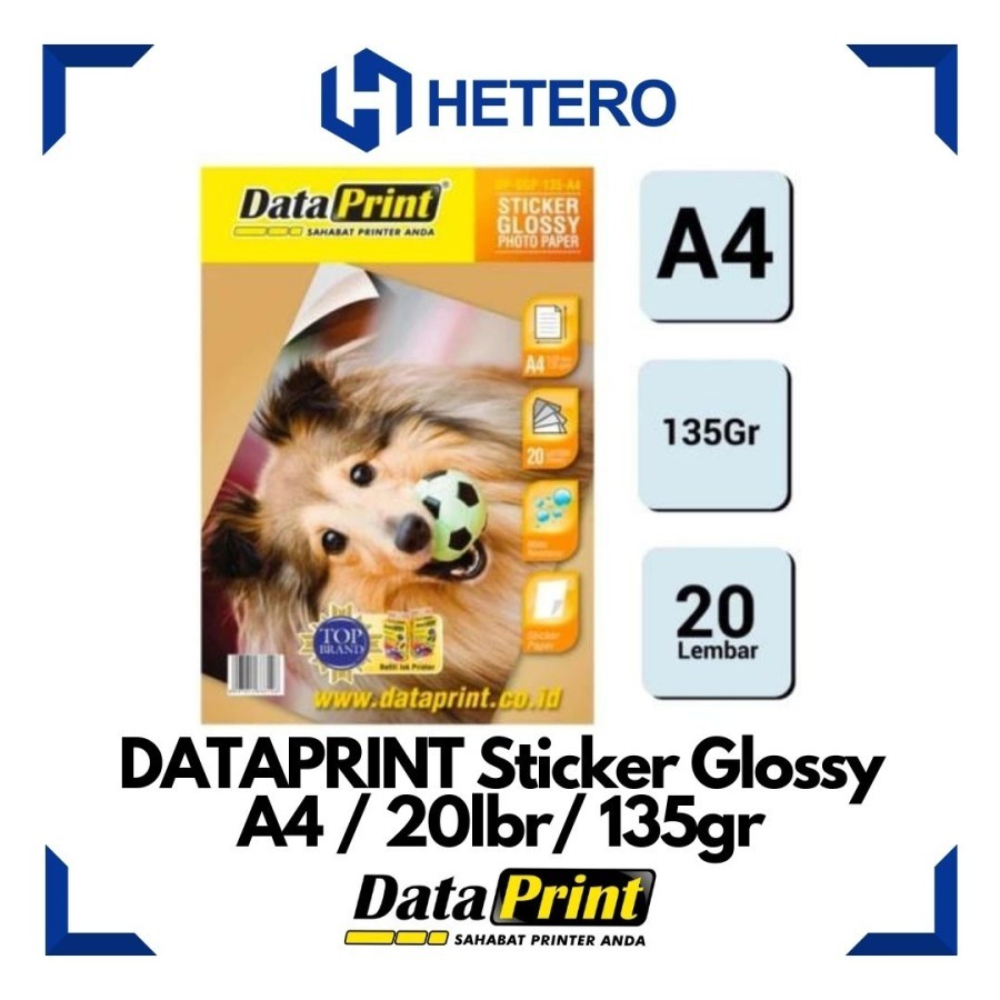 

DATAPRINT Stiker Glossy 135gsm