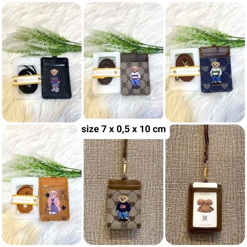 

ATH TTWN & BEAR LANYARD ID CARD HOLDER NAME TAG KARTU KERJA IDENTITAS PEKERJA GANTUNGAN TANDA NAMA