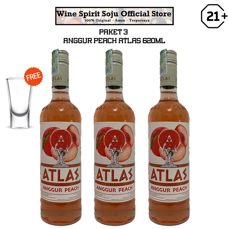 

Paket 3 Anggur Peach Atlas FREE SLOKI