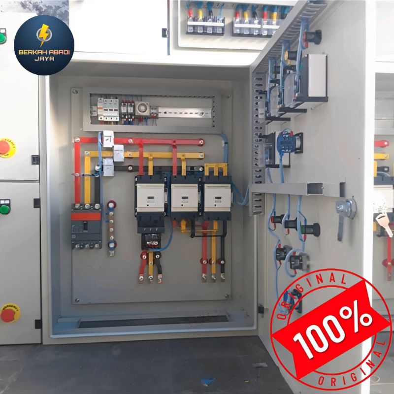 panel star Delta 55kw 75hp / 75kw 100hp komplit analog meter