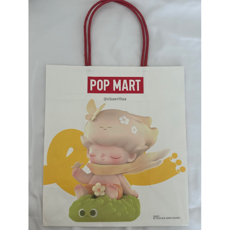 

paper bag original popmart sedang