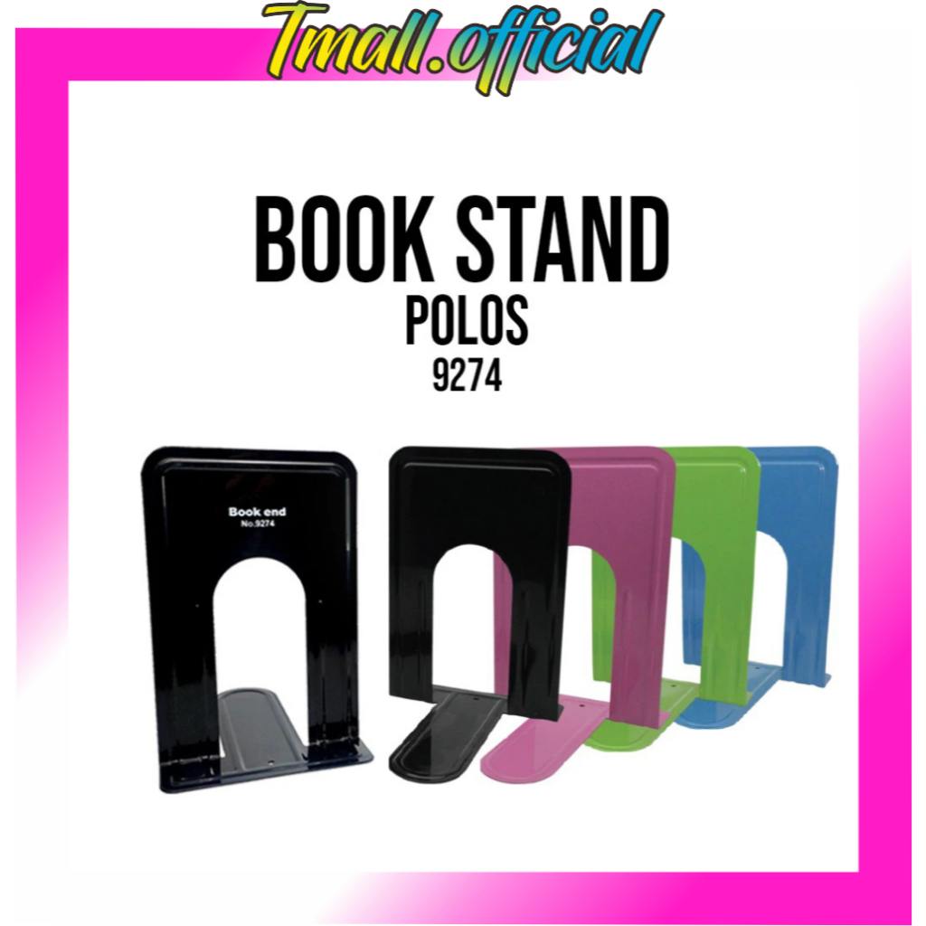 

❄ TMALL ❄ Pembatas Buku Besi / Book Stand / Book Holder / Penyangga Buku Besi / Book End N0.7 Combo R1232