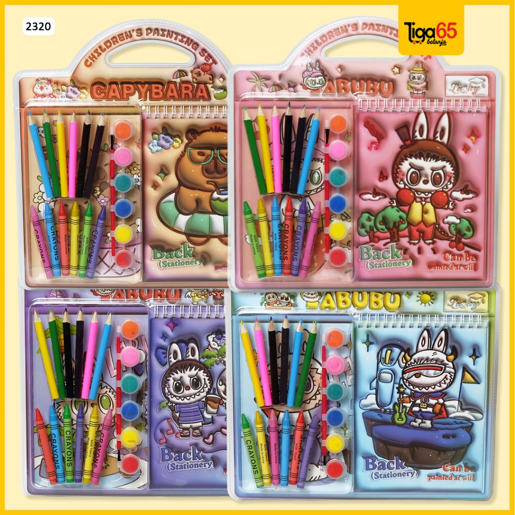 

Alat Tulis Karakter Stationery Set (2320) Kado Ulang Tahun Anak / Hampers Souvenir Ultah
