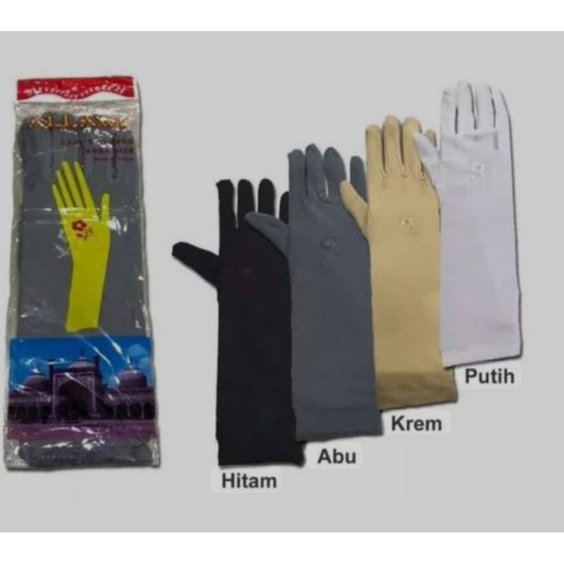 Sarung Tangan Allawi Manset Muslimah / Sarung Tangan Muslimah