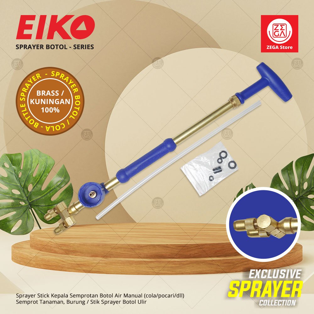 Sprayer Botol Kuningan (Premium) / Sprayer Semprot 2 nozzle
