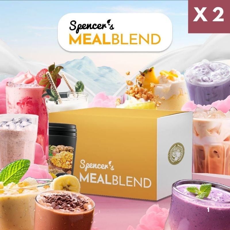 

Spencer Multigrain Superfood MealBlend Oat 2 Box Penggantian Makanan Terbaik Halal | Spencer's Diet Tubuh Sehat